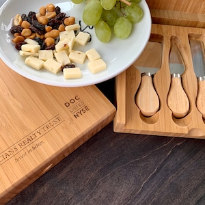Serving Cheese Tools | Company Logo Gift | Thank You Gift | Employee Appreciation Gifts Bulk | Employee Christmas Gifts | Gifts for Clients
