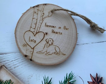 Pet Memorial Ornament, Dog Sympathy Gift, Loss of Pet Gift, Remembrance Ornament, Pet Owner Gifts, In Memory of Dog, Pet Christmas Ornaments