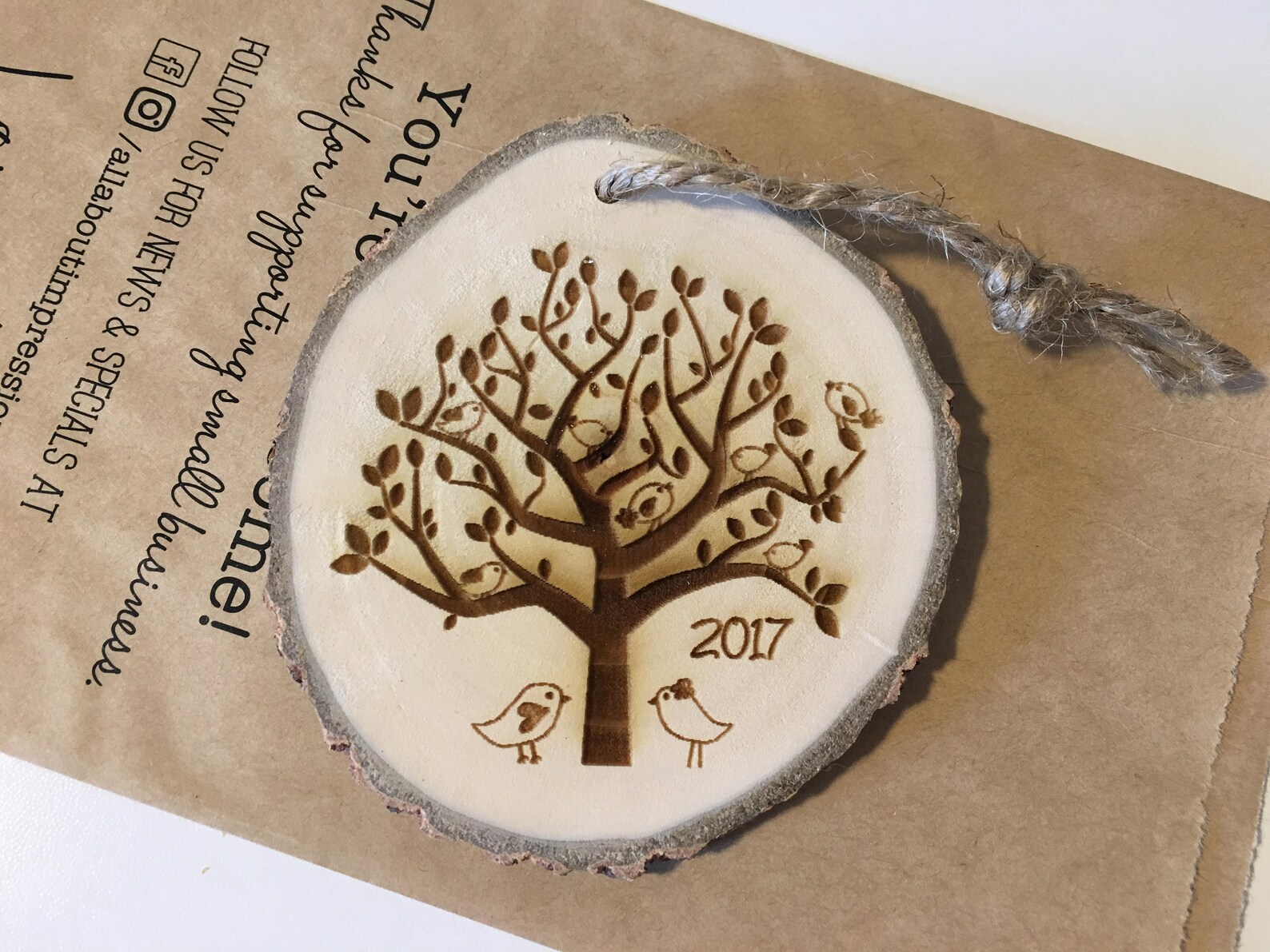 Family Tree Ornament Family Ornaments Personalized Etsy