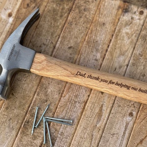 Hammer for Dad, Engraved Hammer, Daddy Tools, Engraved Tools, Hammers, Fathers Day Gift Tools, Hammer Fathers Day