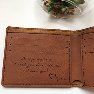 Regalo de oficial de policía para él / Regalo de sheriff / Regalo de las fuerzas del orden / Regalo de policía personalizado / Billetera personalizada para hombre / Regalo de policía