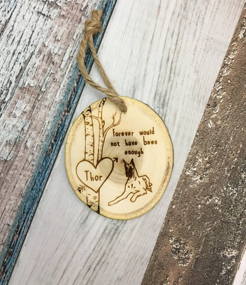 Pet Memorial Ornament Dog Sympathy Gift Loss of Pet Gift