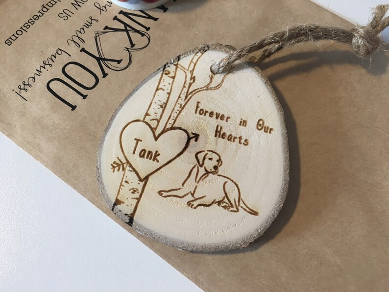 Pet Memorial Ornament Dog Sympathy Gift Loss of Pet Gift Etsy