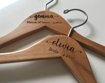 bride clothes hanger