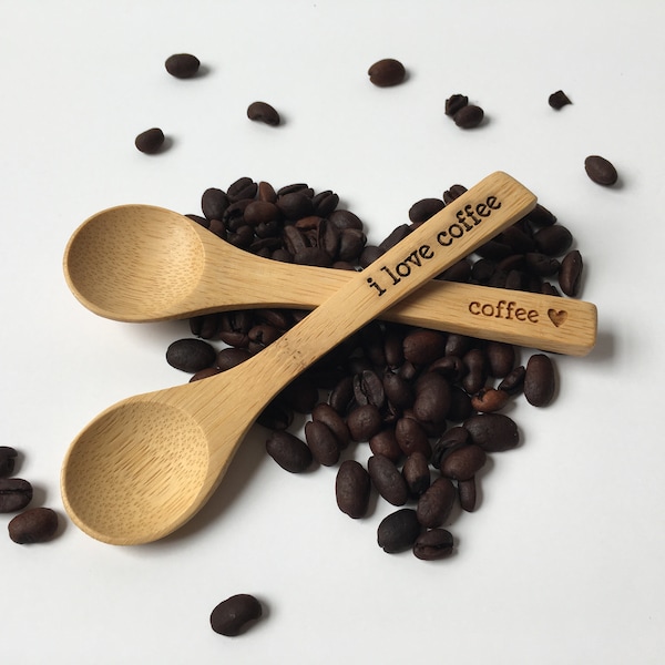 SET OF 5, Coffee Stir Spoon | Coffee Bar Accessories | Stir Crazy | Tea Stir Spoon | Coffee Favor | Pour Some Sugar On Me | Coffee Lovers