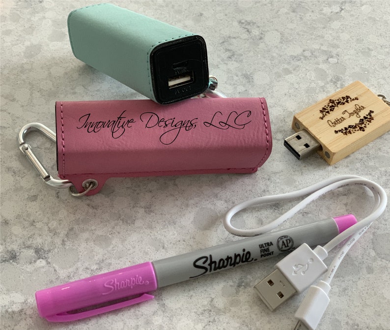 Customized Power Bank Charger Personalized Power Bank Etsy