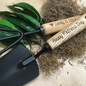 Fathers Day Gift Gift for Dad Gardening Gift Personalized Garden Tools Engraved Garden Set Retirement Gift Principal Retirement image 5