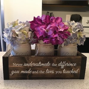 Retirement Gifts for Women | Teacher Retirement Gift | Retirement Flower Box | Employee Appreciation Gifts | Retirement for Teachers