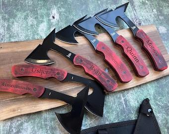 Engraved Hatchet | Personalized Stainless Steel Tool, Gift for Men