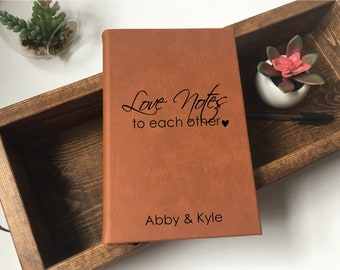 Love Notes for Husband or Wife | Anniversary Gift Leather | Valentines Day Gift for Her | Love Notes | Valentines Gifts | Couples Gift