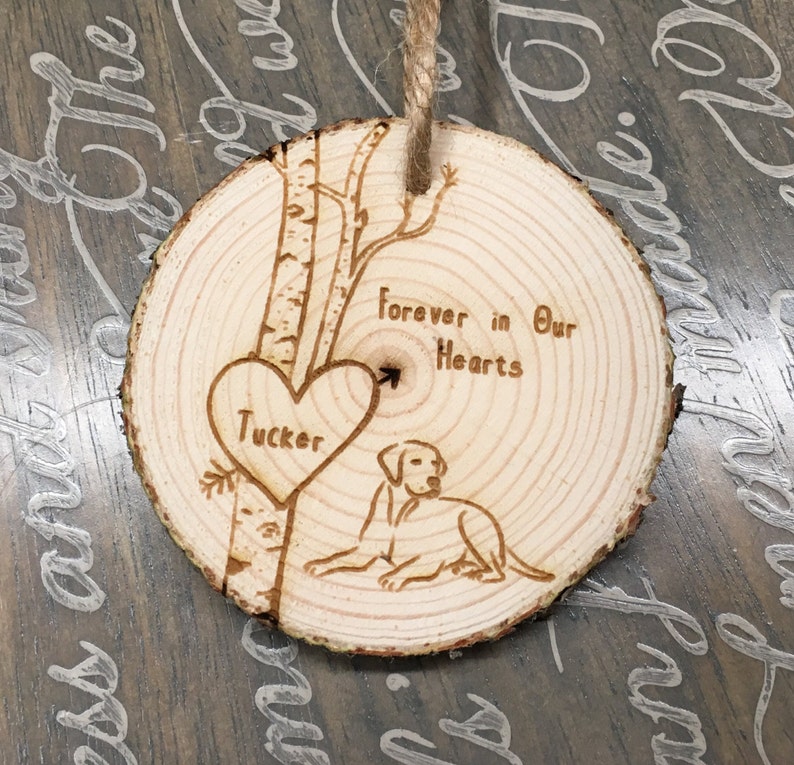 Pet Memorial Ornament Dog Sympathy Gift Loss of Pet Gift