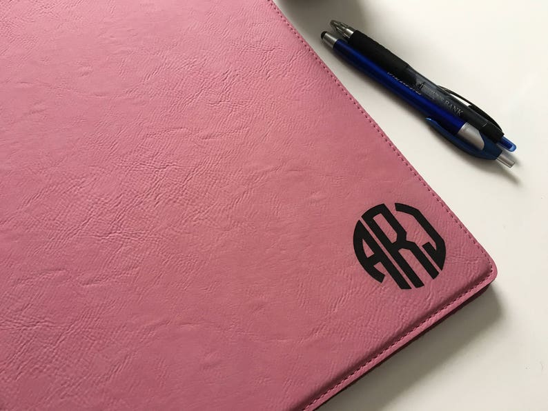 Personalized Portfolios for Women Faux Leather Portfolio Etsy