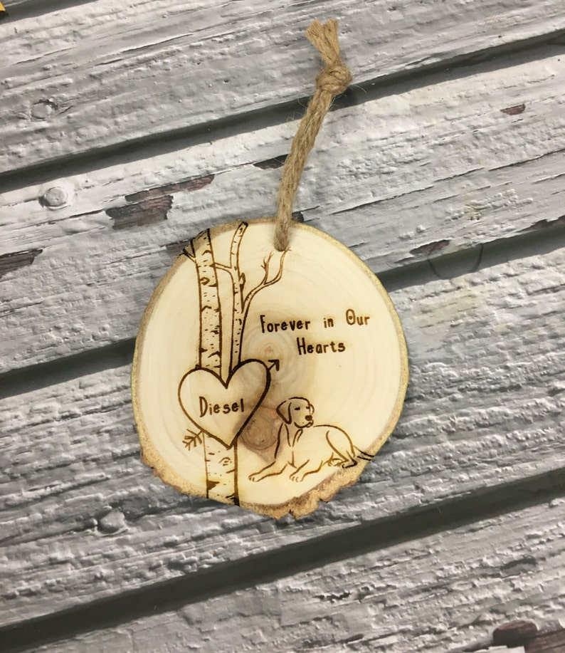 Pet Memorial Ornament Dog Sympathy Gift Loss of Pet Gift