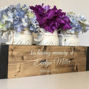 Memorial Gift In Memory of Sympathy Gift In Loving Memory In Memory Of Sympathy Gift Flower Memorial Gifts, Flower Box image 4