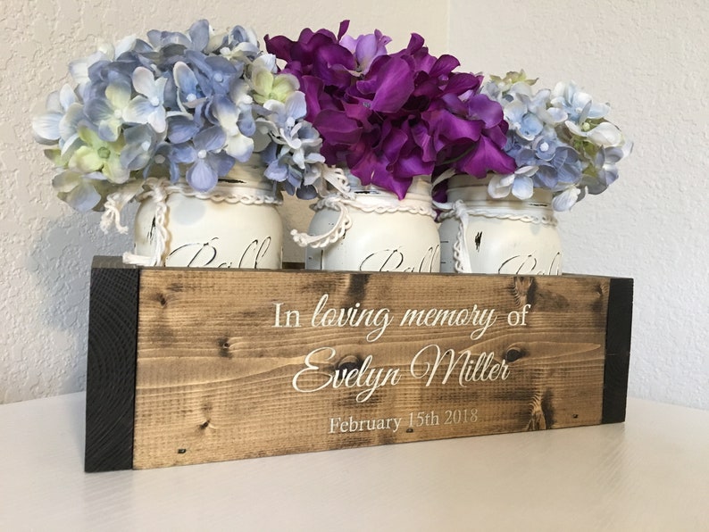 Memorial Gift In Memory of Sympathy Gift In Loving Memory In Memory Of Sympathy Gift Flower Memorial Gifts, Flower Box image 4