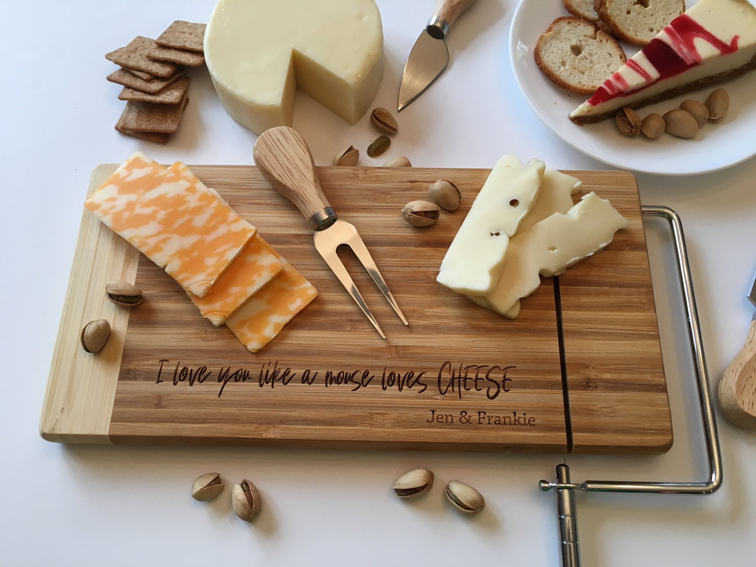 Tabla de quesos personalizada / Tablas de quesos / Regalos Etsy México