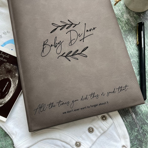 Baby Girl Keepsake Book Etsy