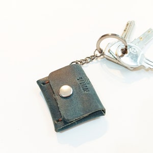 Leather keychain, Leather Keyring, Handmade Leather Keychain, Leather Key case, Leather key fob, Leather key holder, Leather Accessories image 3