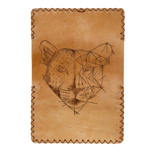 Tiger Tobacco Pouch ,Custom Tobacco Pouch, Leather Rolling Pouch, Handmade Tobacco Pouch, Leather Tobacco Pouch, Tobacco Case