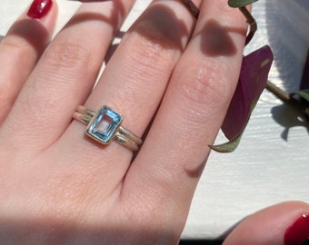 Aquamarine Ring