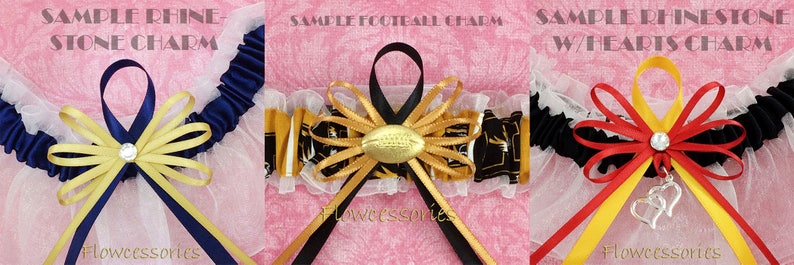 DETROIT LIONS handmade bridal wedding garter toss Pick Charm
