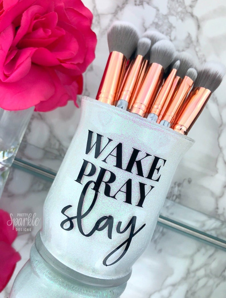 Makeup Brush Holder Makeup Artist Gift Makeup Vanity Girly