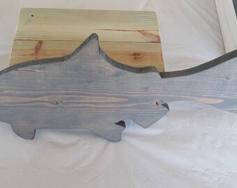 Items Similar To Lake Decor Rustic Wood Fish Decor Wood Fish