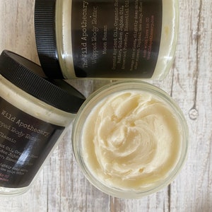 Vanilla Body Butter, Whipped Shea Body Butter, Organic Body Butter, Whipped Body Butter, Organic Body Cream