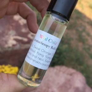 Wild Child Essential Oil Roller, Calming & Grounding, Essential Oils, Essential Oil Roll On