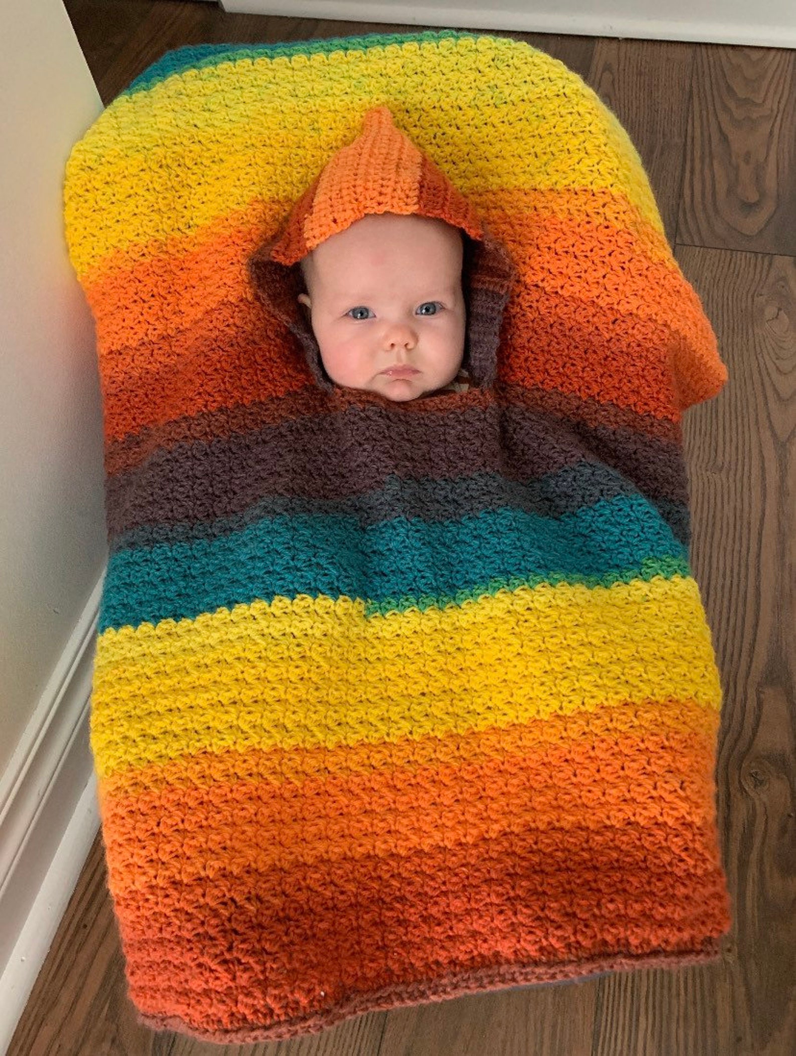 Crochet Car seat poncho car seat blanket crochet poncho Etsy