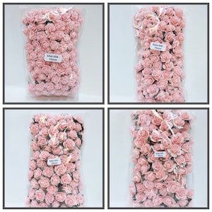100 Open Rose&#39;s, Handmade Mulberry Paper Flowers #SAA-006