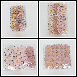 Paper Poinsettia, Pink Poinsettias , Mulberry Paper Christmas Poinsettias #WC-P0621