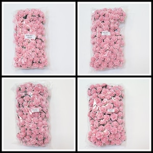 100 Open Rose&#39;s Handmade Mulberry Paper Flowers #SAA-007