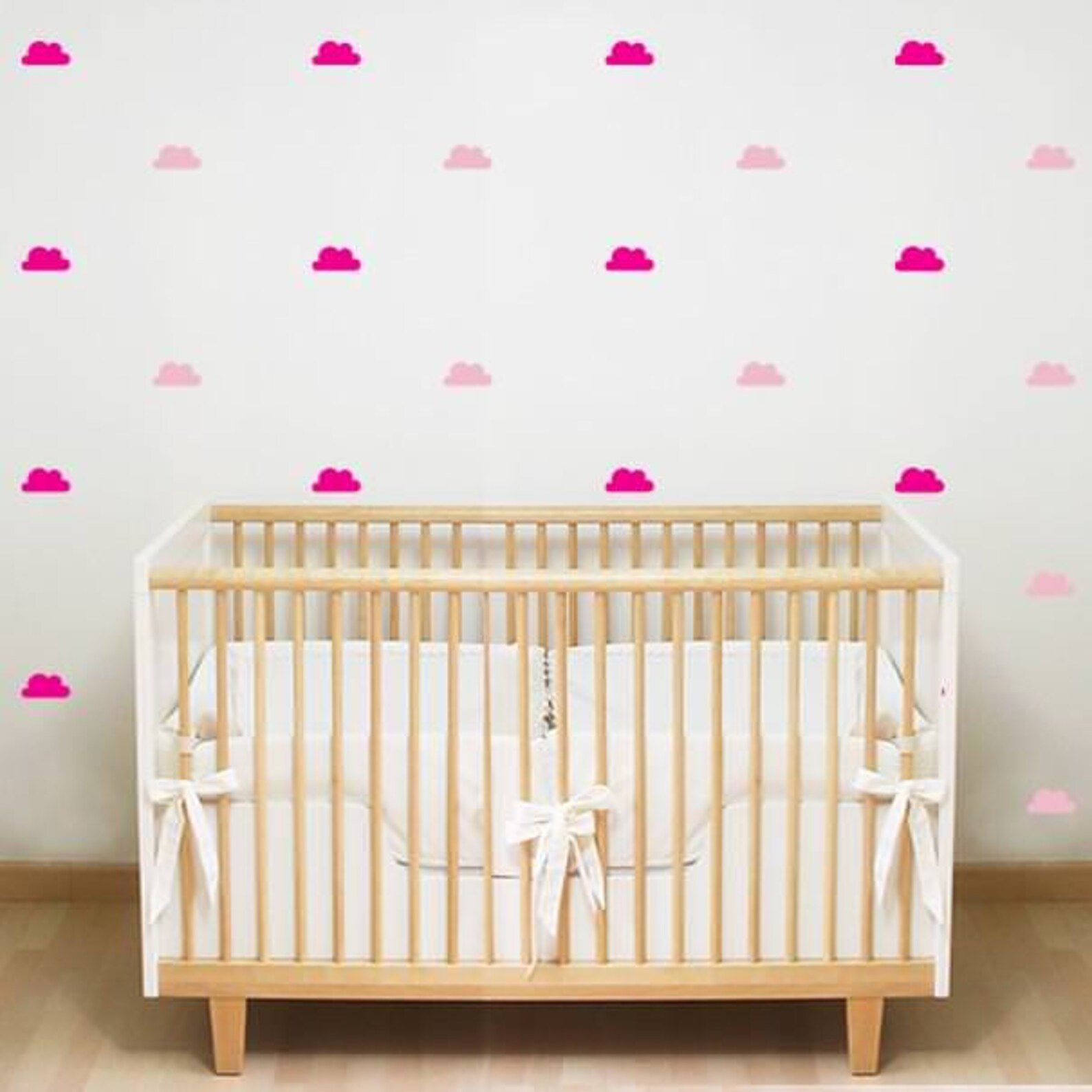 Cloud Nursery Decal Clouds Wall Decal Cloud Decals Sky Wall Etsy
