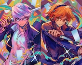 2025年新作アイテムが続々登場 P4 Yu & Yosuke Foil Bookmarks - Etsy アクセサリー