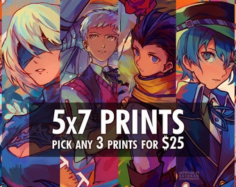PICK ANY 3 5x7&quot; Prints
