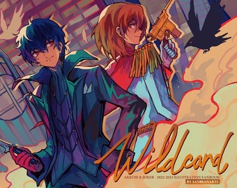 P5 Akechi & Joker WILDCARD Illustration Fanbook