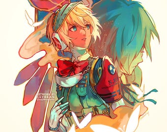 P3 Aigis ("La Respuesta") Impresión 10x14"