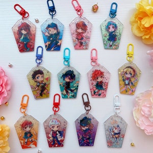 P3 2.5" Glitter Acrylic Charms