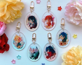 FF7 リメイク ヴィンセント・ヴァレンタイン VII アクリルキーチェーン