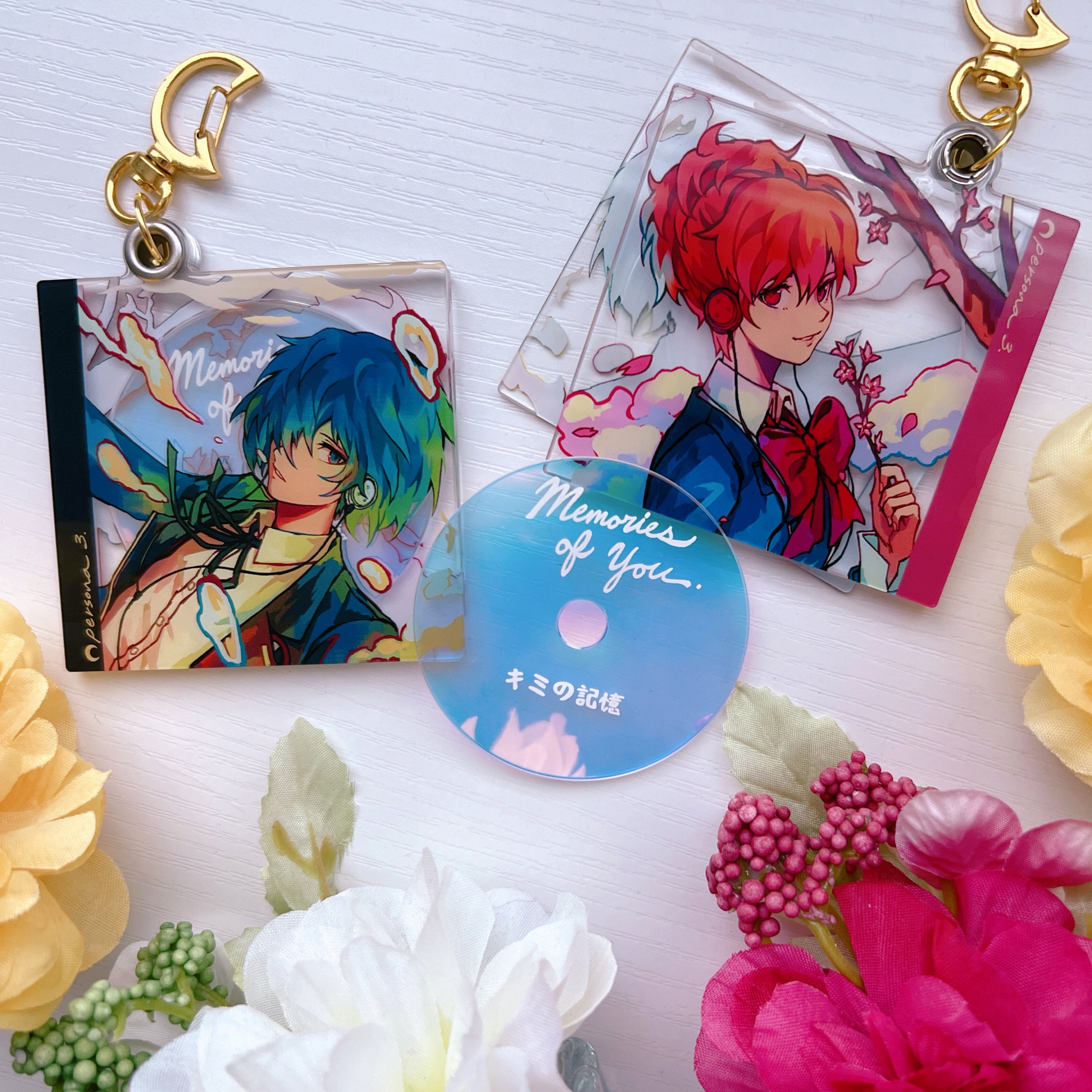 Persona Acrylic CD Charms - Etsy