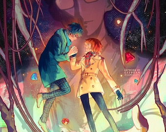 P5 Joker & Akechi "Your Heart's Wish" Print 11x14"