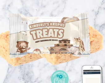 Noah's Ark Treat Label | Noah's Ark Theme | Baby Shower | Kids Birthday Party | Baptism | First Birthday | Biblical | NA22