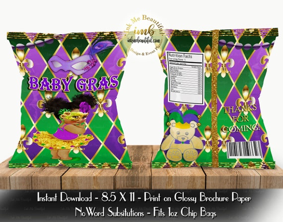 mardi gras baby shower