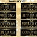 Roaring 20s Gangster Street Sign Cutouts – 4 Pack Of 1920s Paper Wall Decorations