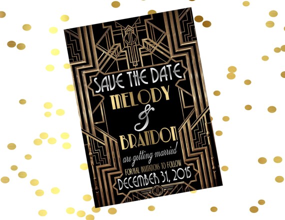 gatsby themed save the