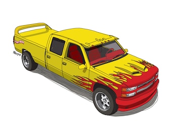 Kill Bill Pussy Wagon - Iconic move cars collection