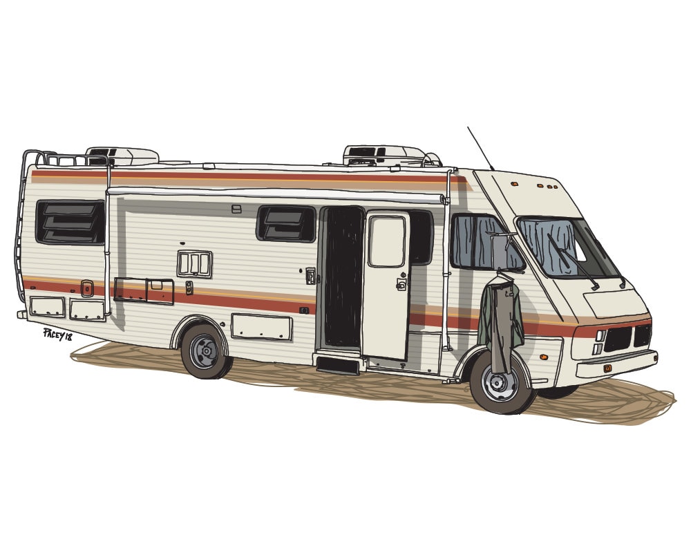 Breaking Bad RV Iconic Move Cars Collection Etsy