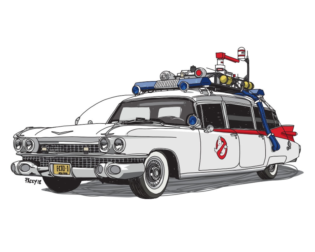 Ghostbusters Ecto 1 Iconic Move Cars Collection 
