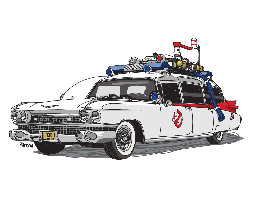 ghostbuster ecto 1 ghostbuster ecto 1